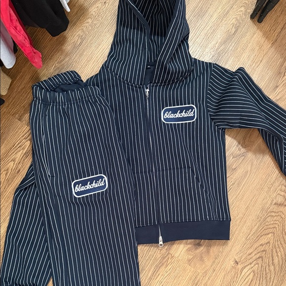 Other - Black child navy set